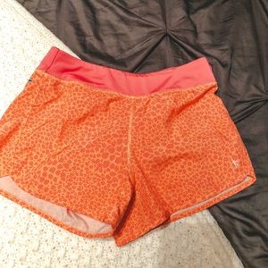Orange and Pink Waterproof Shorts